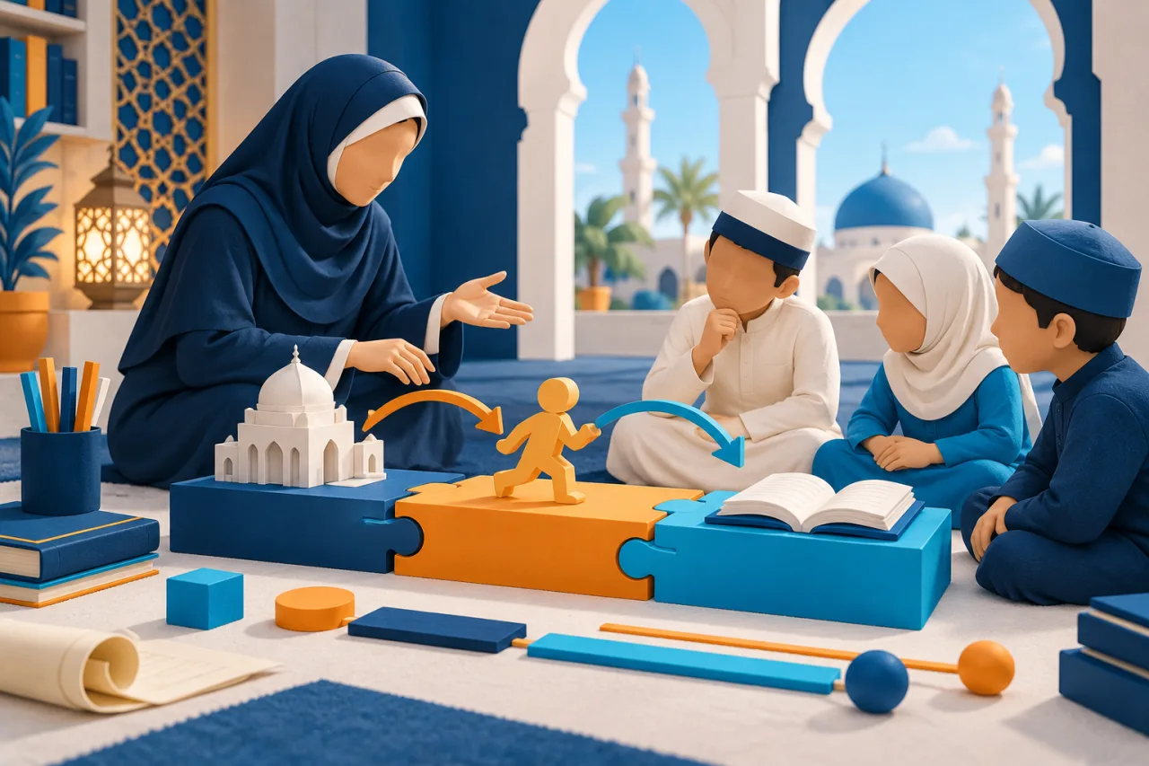 Al Manaarah illustration: Arabic Grammar Foundations
