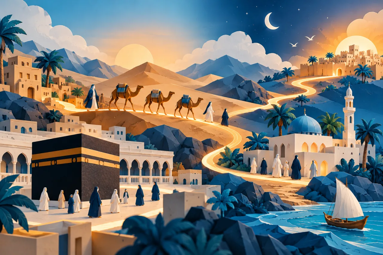 Al Manaarah illustration: Seerah: Life of Prophet Muhammad