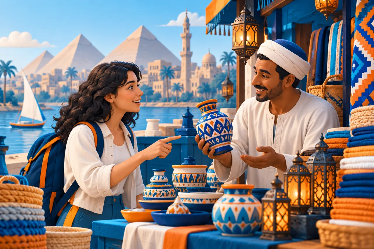 Al Manaarah illustration: Egyptian Arabic for Daily Life