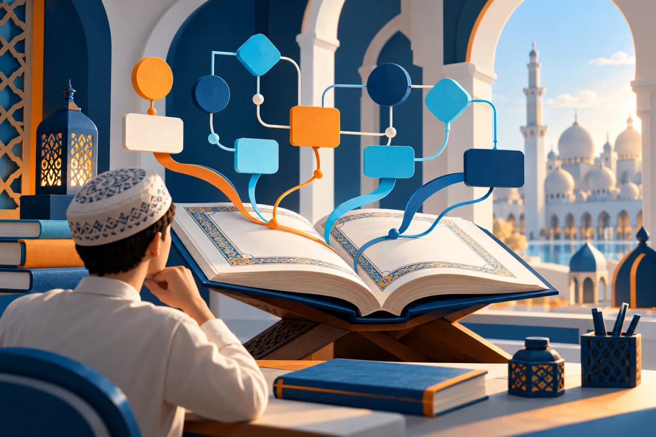 Al Manaarah illustration: Quranic Sentence Structures