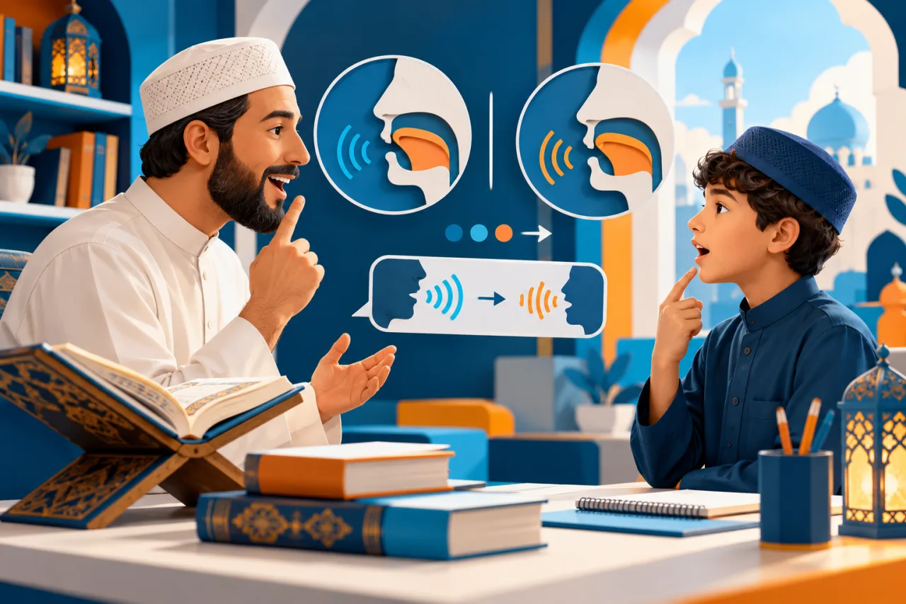 Al Manaarah illustration: Arabic Pronunciation Clinic