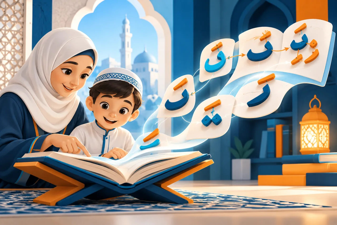 Al Manaarah illustration: Noor Al-Bayan Reading Foundations