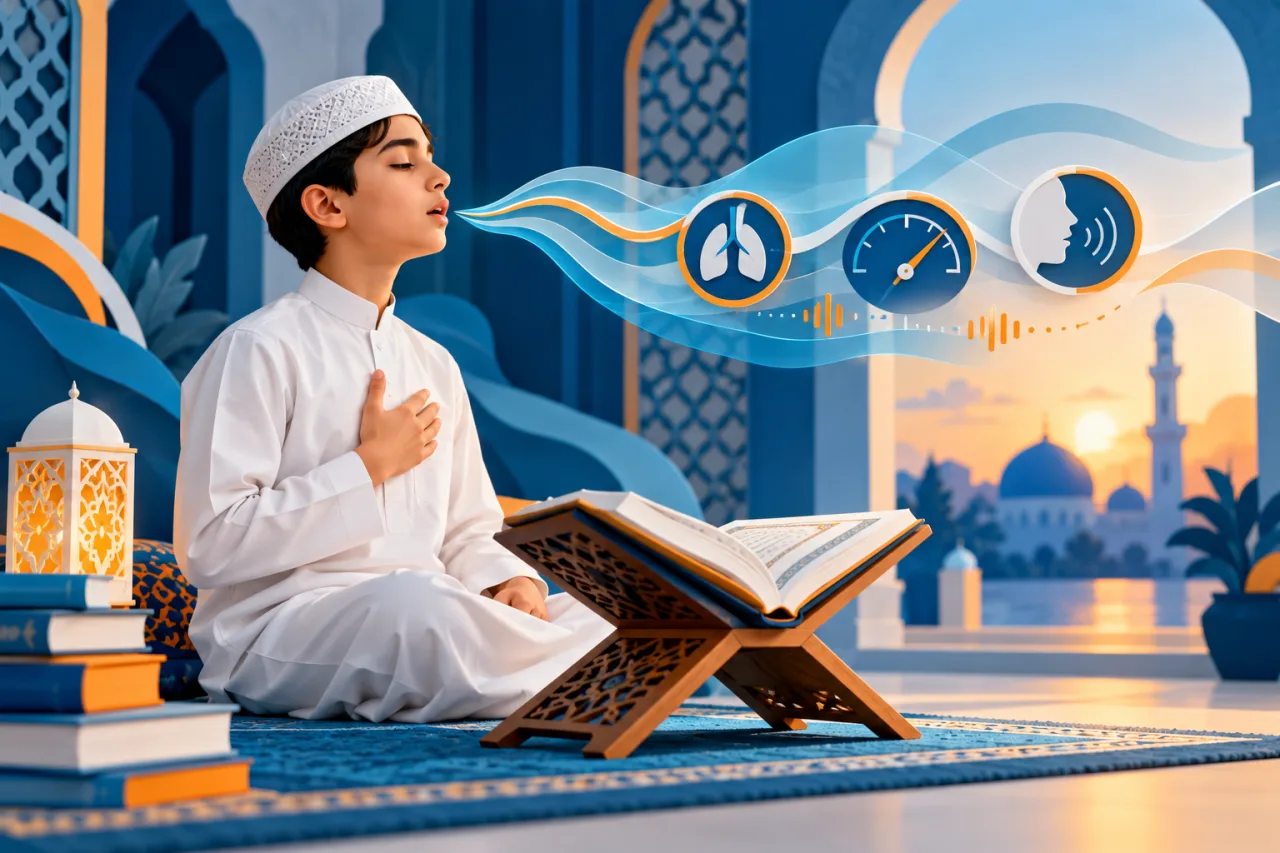 Al Manaarah illustration: Beautiful Recitation: Voice & Delivery