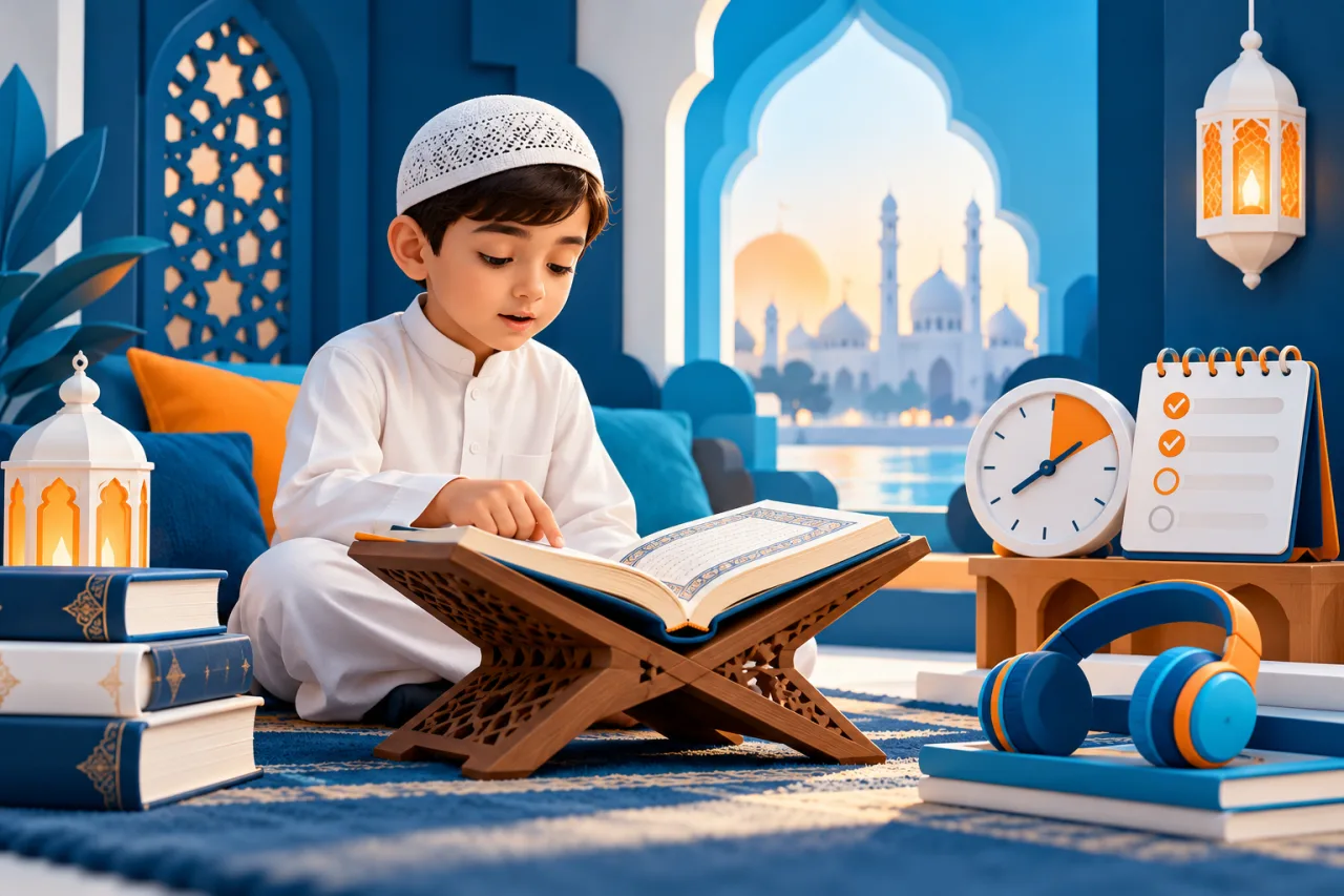 Al Manaarah illustration: Short Surahs Memorization