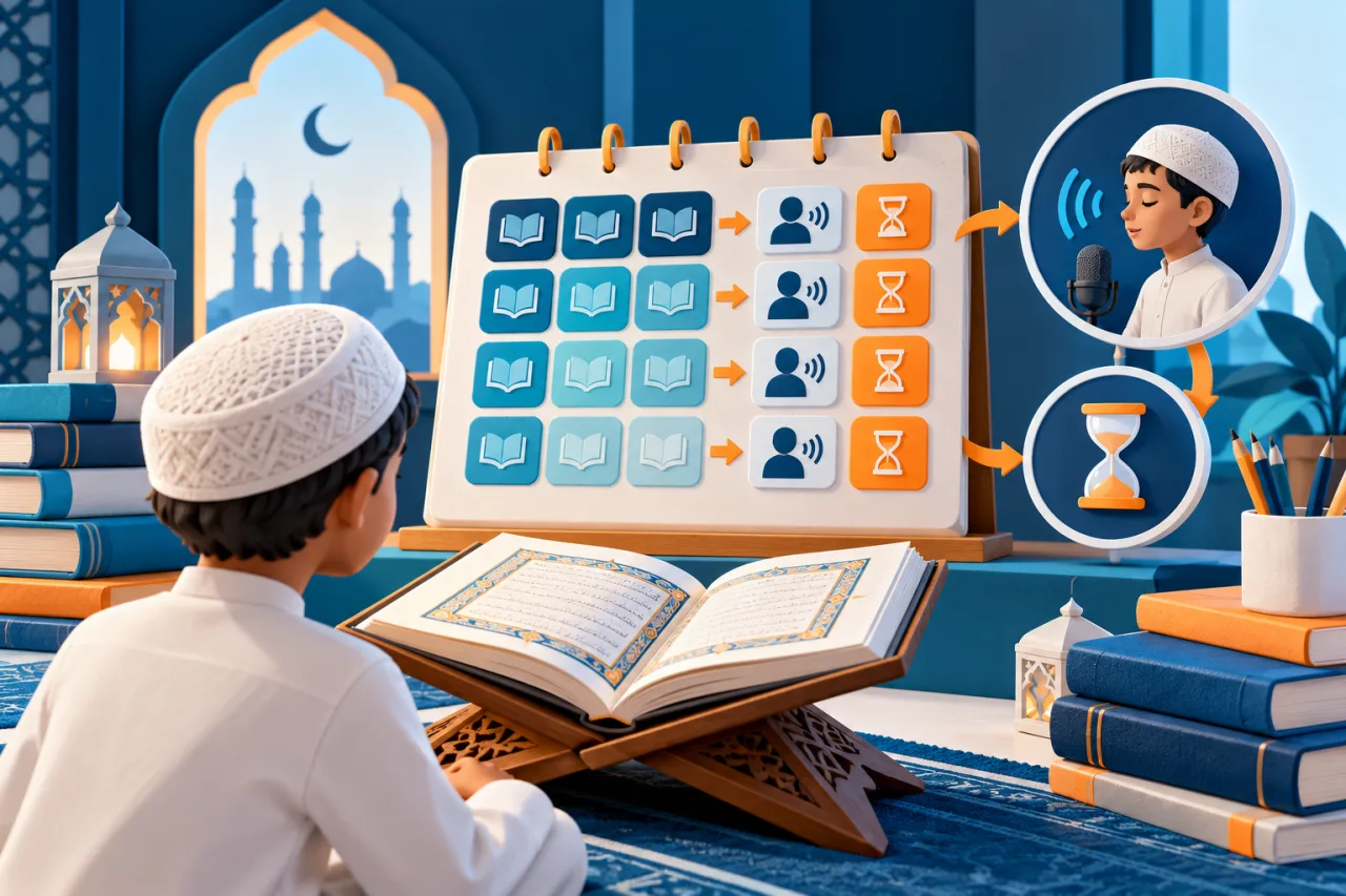 Al Manaarah illustration: Juz Amma Memorization