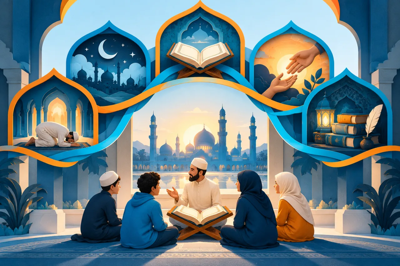 Al Manaarah illustration: Islamic Studies: Foundations for Further Study
