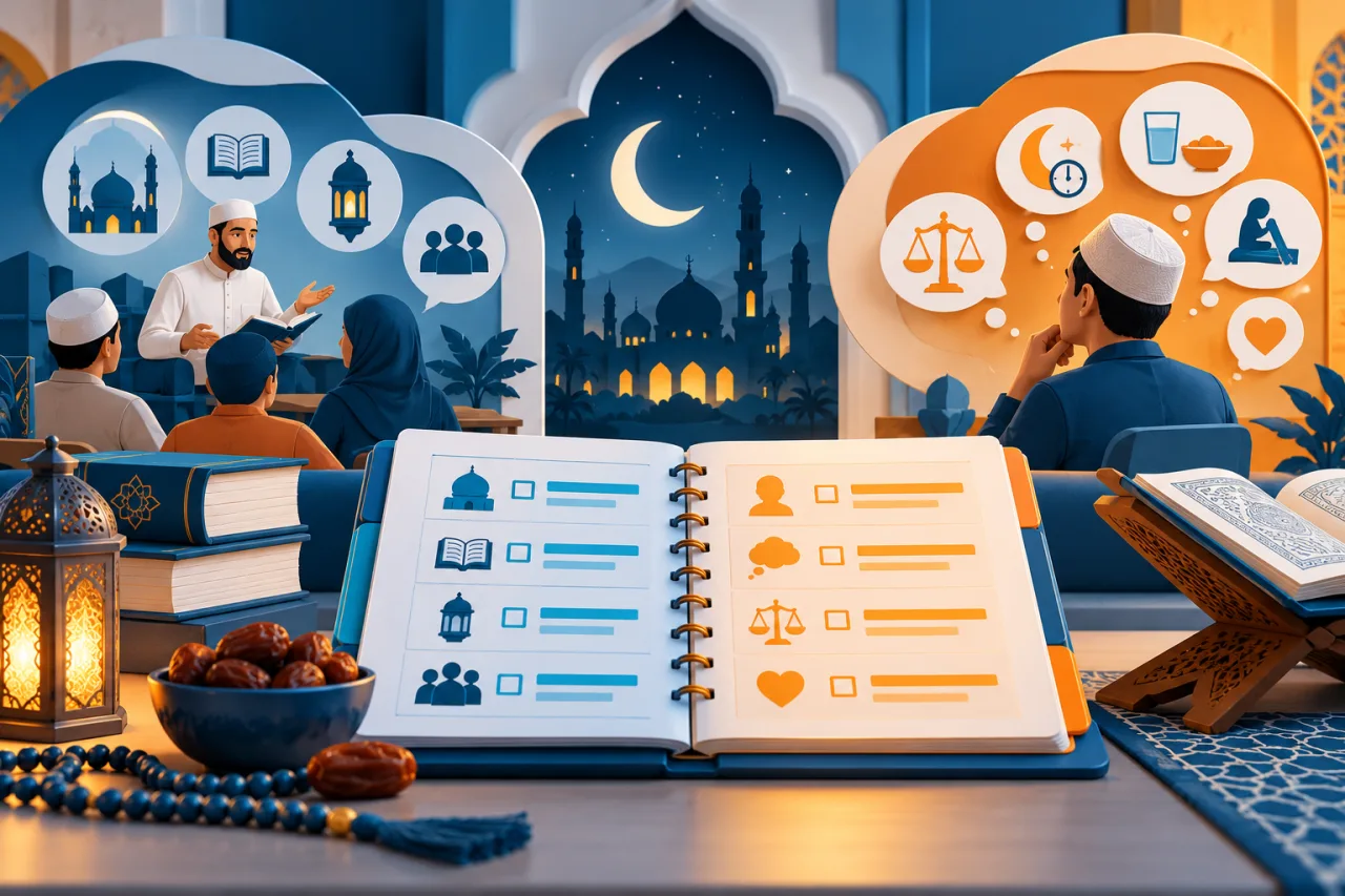 Al Manaarah illustration: Fasting and Ramadan Studies