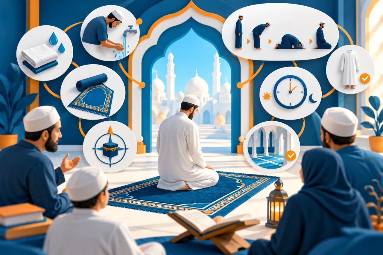 Al Manaarah illustration: Fiqh of Salah