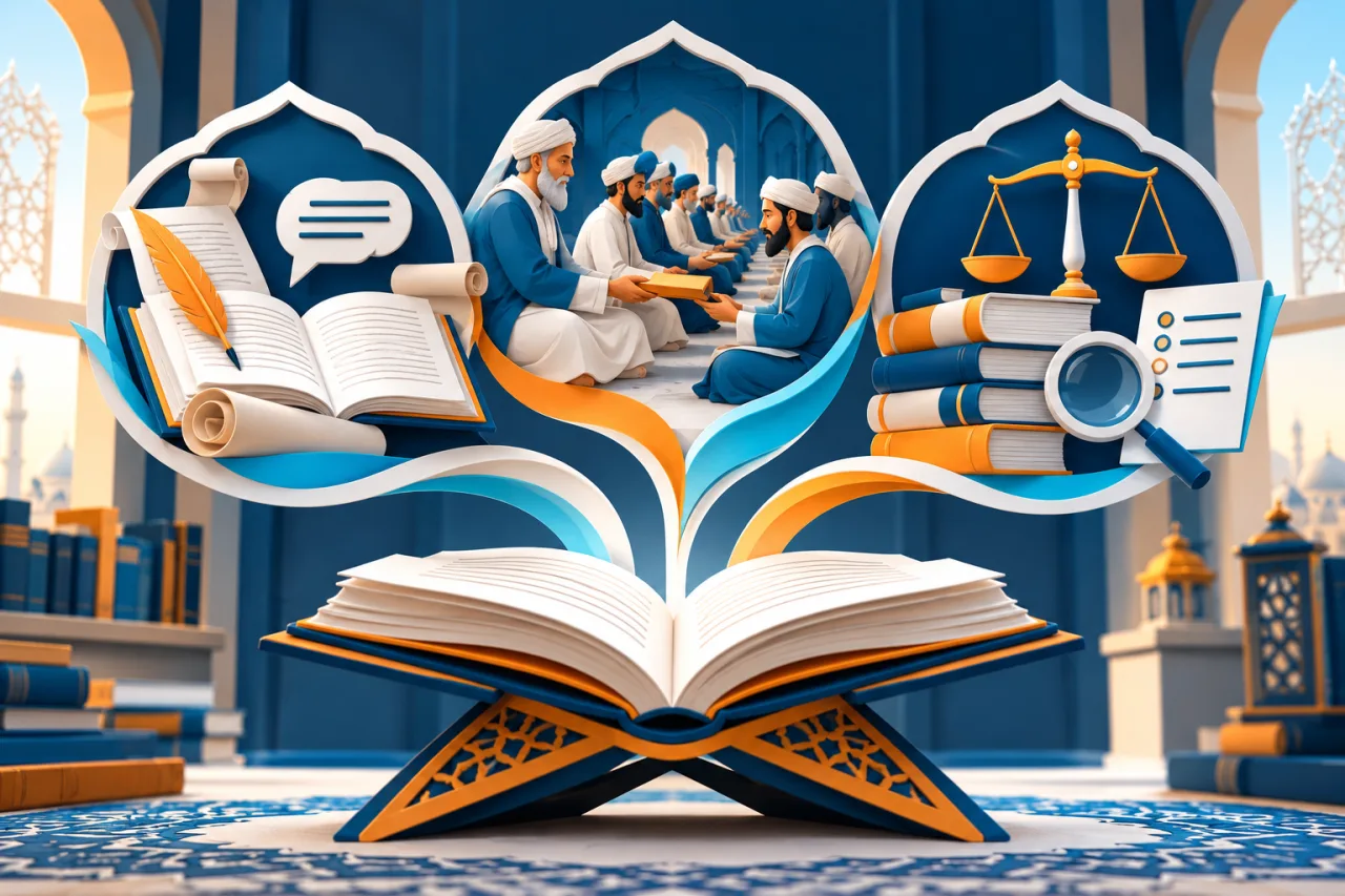 Al Manaarah illustration: Hadith Terminology (Mustalah)