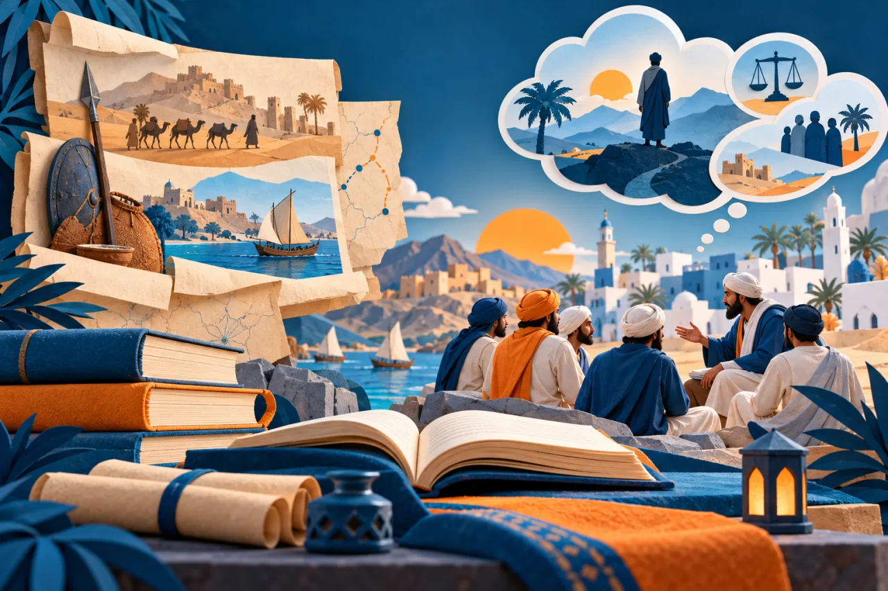 Al Manaarah illustration: Companions of the Prophet