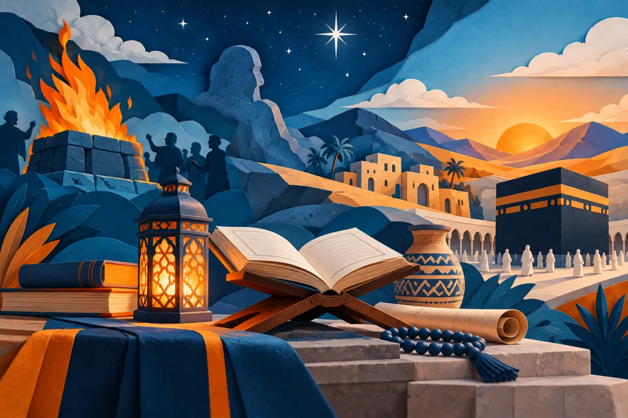 Al Manaarah illustration: Prophet Ibrahim: Faith and Conviction