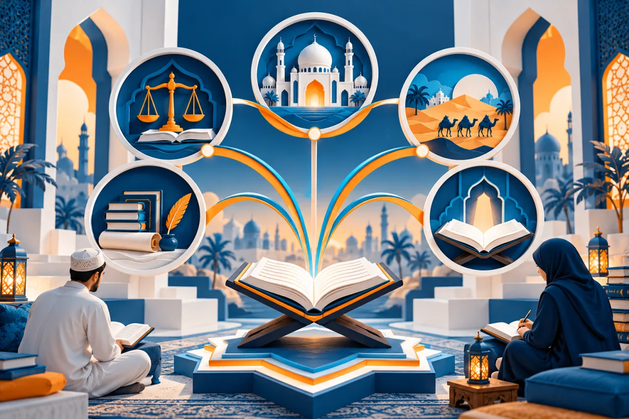 Al Manaarah illustration: In-Depth Islamic Studies: A Connected Program