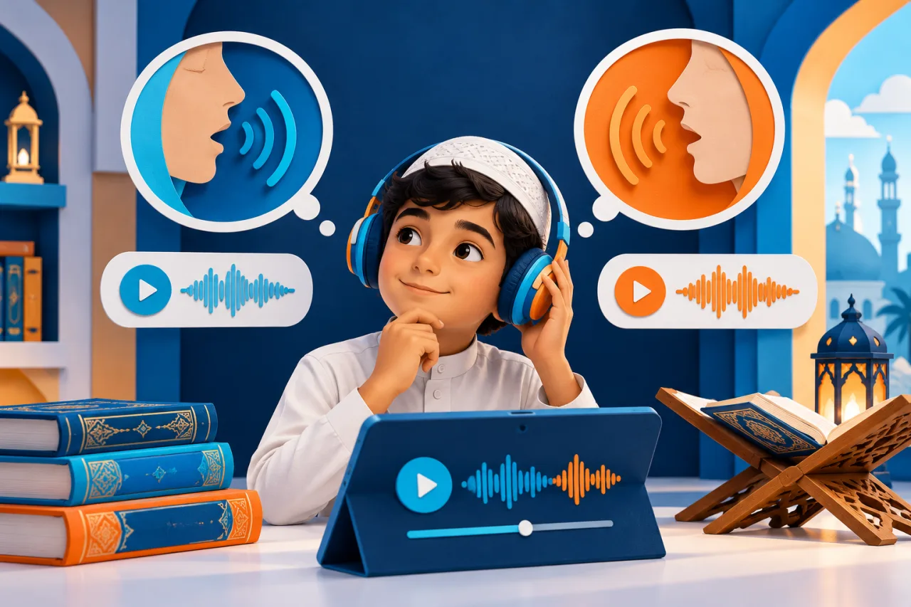 Al Manaarah illustration: When two Arabic sounds feel the same