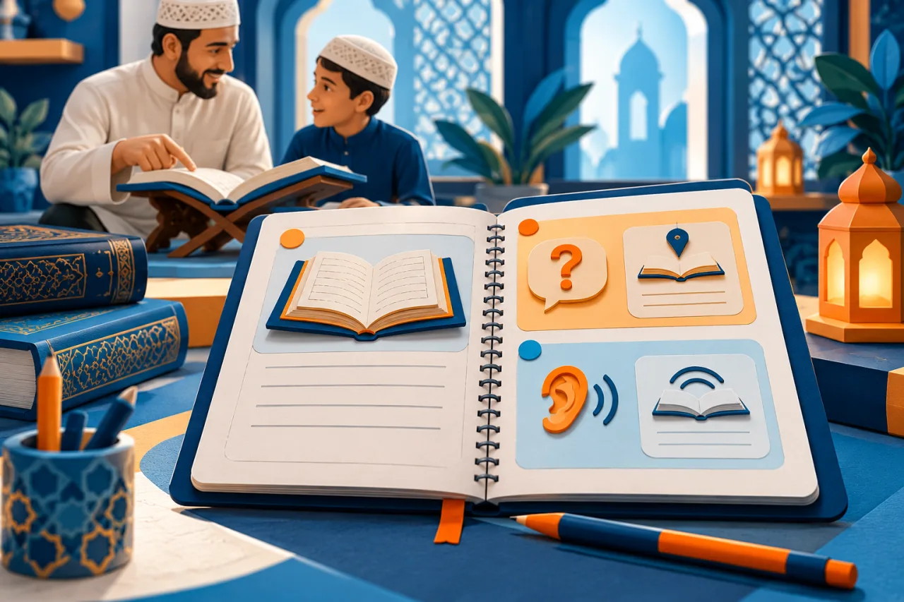 Al Manaarah illustration: A correction log that helps your next recitation
