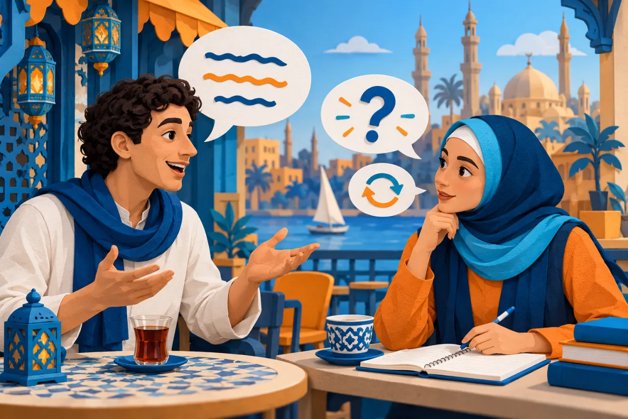 Al Manaarah illustration: Make room for clarification in an Egyptian conversation