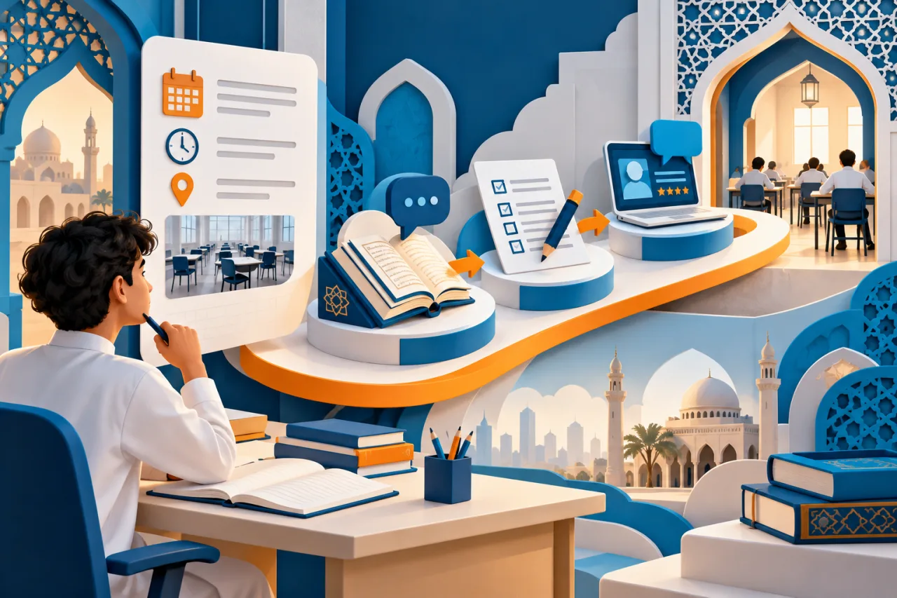 Al Manaarah illustration: IGCSE Arabic: Match Your Study Plan to Your Examination Route