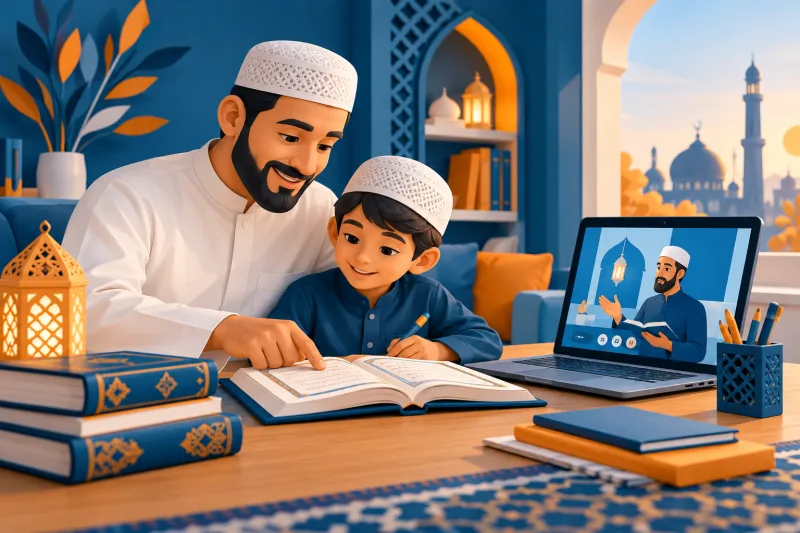 Children’s learning learning illustration