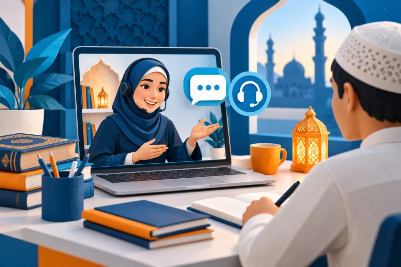 Illustration of learner support